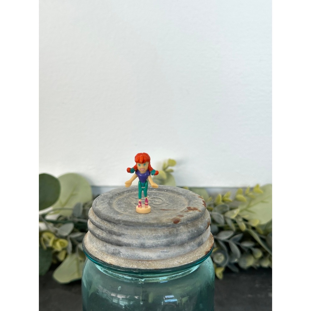 2001 Polly Pockets Fairy Lea Flying Fairy School vintage miniature figure